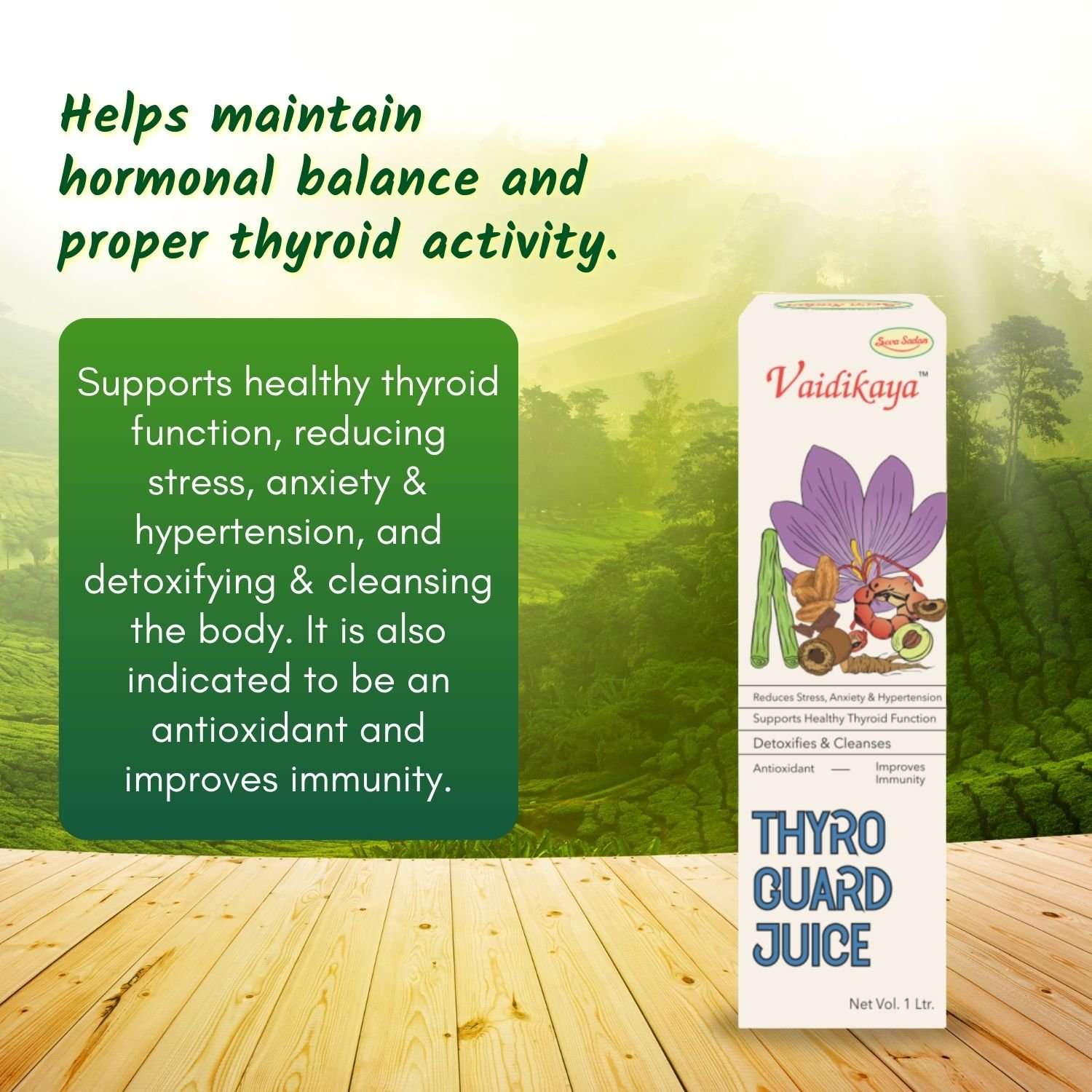 Thyroguard Juice 1 Ltr - Image 2